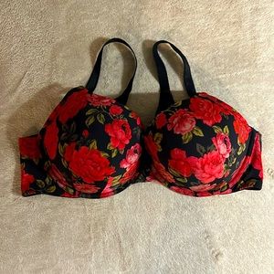 Torrid Padded Plunge Push-Up Bra 44D